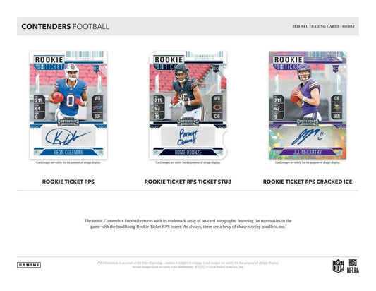 2024 Panini Contenders Football Hobby Pack