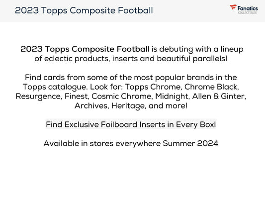 2023 Topps Composite Football Mega Box