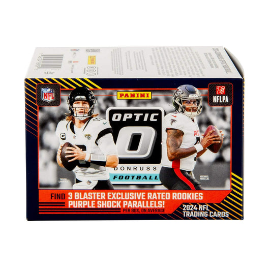 2024 Panini Donruss Optic Football 6-Pack Blaster Box (Purple Shock)