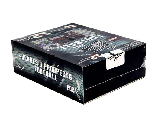 2024 Leaf Heroes & Prospects Football Hobby Jumbo Box
