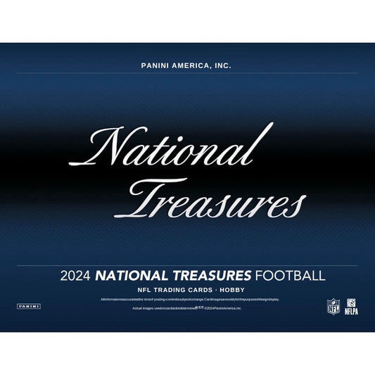 2024 Panini National Treasures Football Hobby 4-Box Case