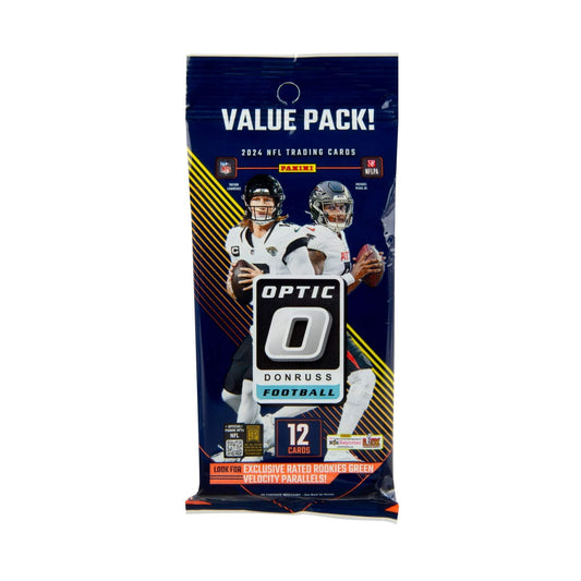 2024 Panini Donruss Optic Football Jumbo Value Fat Pack (Green Velocity)