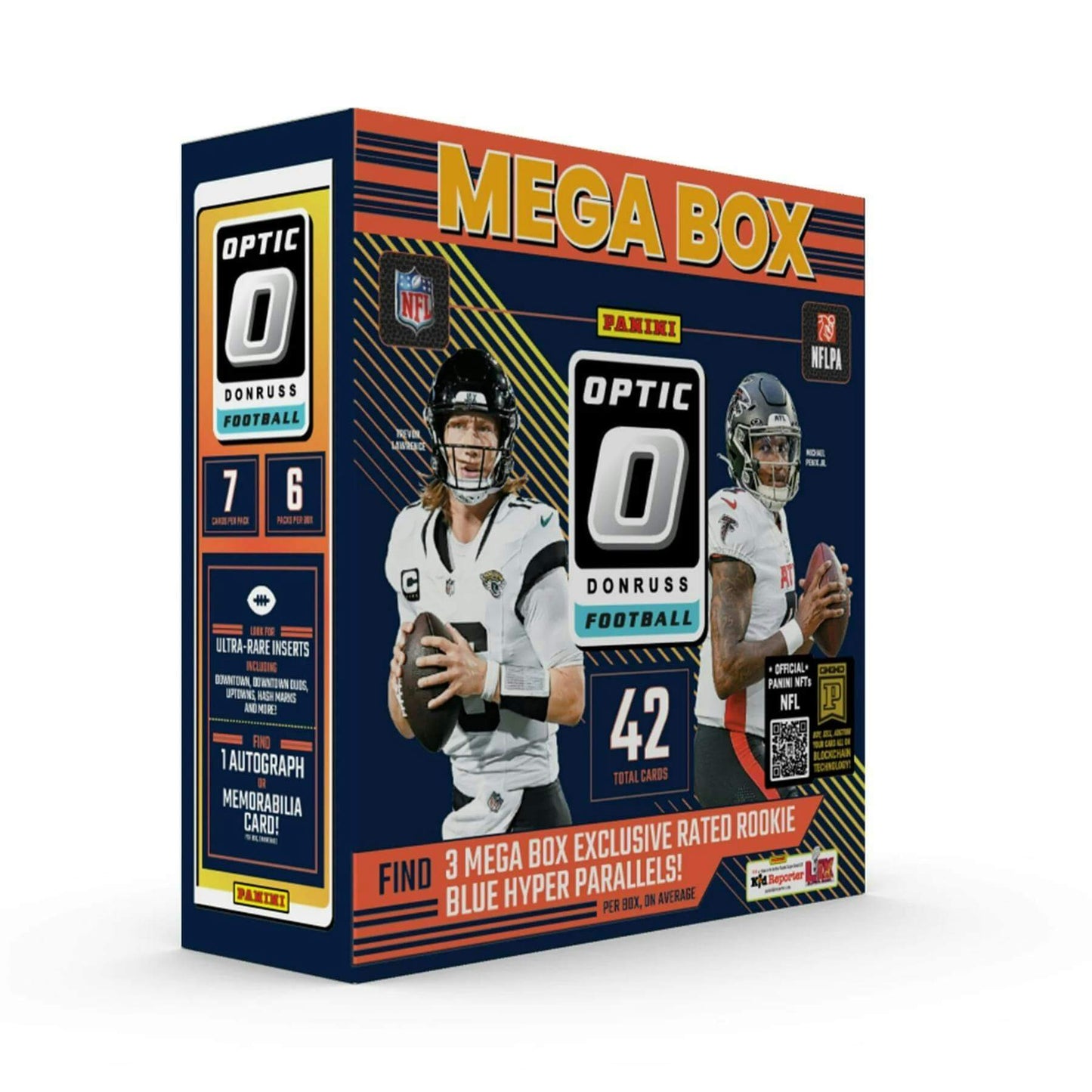 2024 Panini Donruss Optic Football Mega Box (Blue Hyper)