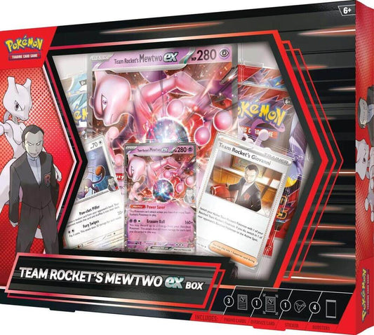 Pokemon TCG: Team Rocket's Mewtwo EX Collection Box