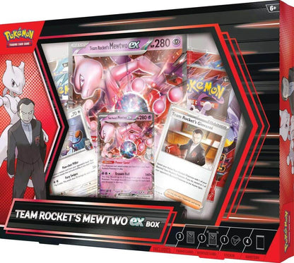 Pokemon TCG: Team Rocket's Mewtwo EX Collection 6-Box Case
