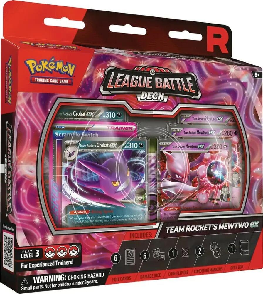 Pokemon TCG: Team Rocket's Mewtwo ex Battle Deck