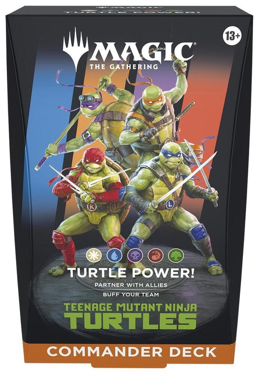 Magic The Gathering: Teenage Mutant Ninja Turtles Commander Deck - Turtle Power!