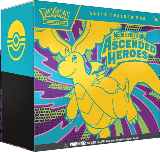 Pokemon TCG: Mega Evolution Ascended Heroes Elite Trainer Box (ME-2.5)