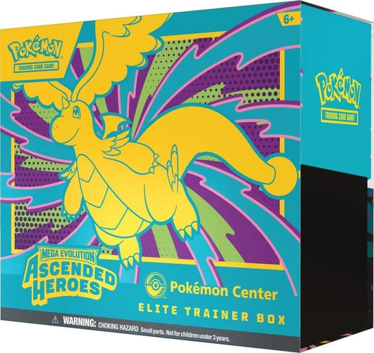 Pokemon TCG: Ascended Heroes Pokemon Center Elite Trainer Box (Exclusive ME-2.5)