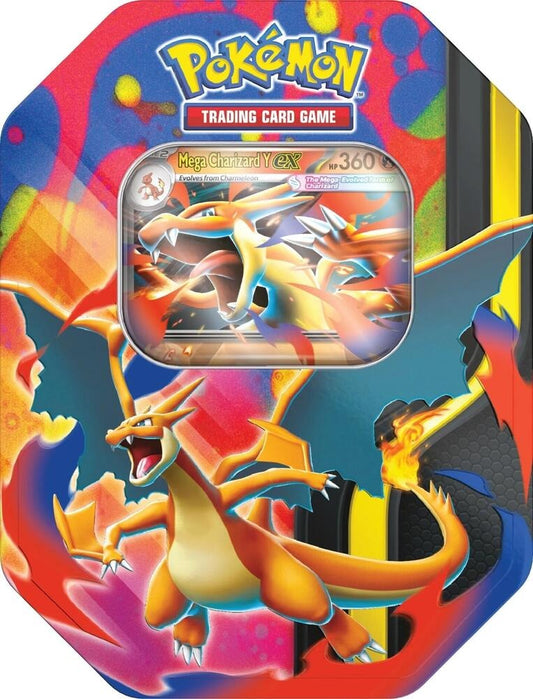 Pokemon TCG: Mega Charizard Tin (Mega Charizard Y)
