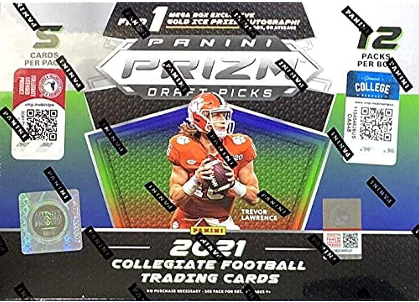 2021 Panini Prizm Draft Picks Football Mega Box