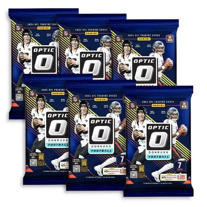2024 Panini Donruss Optic Football Mega Box (Blue Hyper)