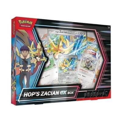Pokemon TCG: Hop's Zacian ex Box