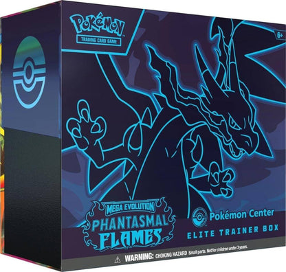 Pokemon TCG: Mega Evolution (ME02) Phantasmal Flames Pokemon Center Elite Trainer Box (Exclusive)