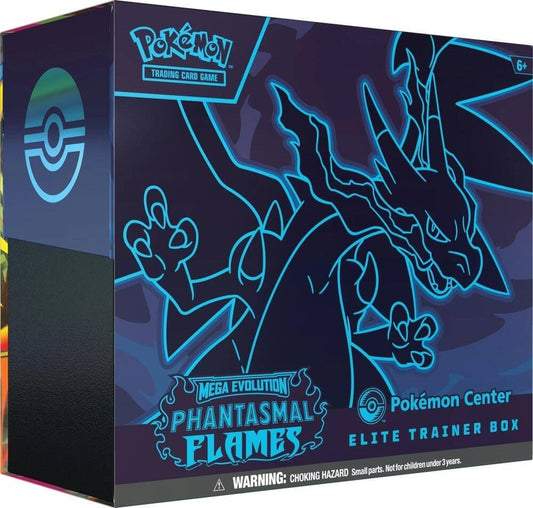 Pokemon TCG: Mega Evolution (ME02) Phantasmal Flames Pokemon Center Elite Trainer Box (Exclusive)
