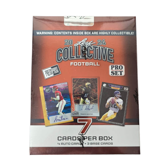 2024 Leaf Collective Football Hobby Box