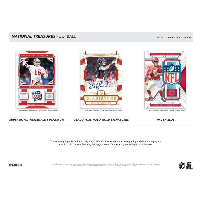 2024 Panini National Treasures Football Hobby Box