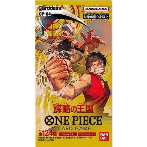 One Piece TCG: Kingdoms of Intrigue (OP-04) Booster Pack [Japanese]