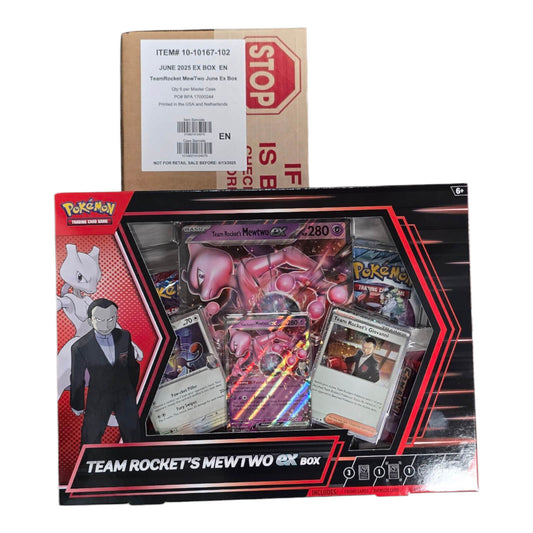 Pokemon TCG: Team Rocket's Mewtwo EX Collection 6-Box Case