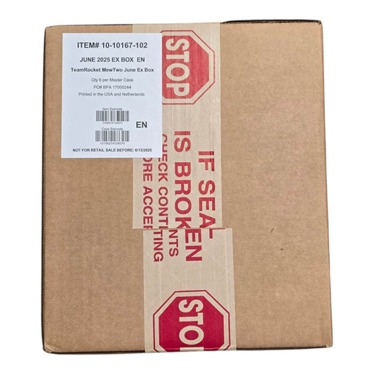 Pokemon TCG: Team Rocket's Mewtwo EX Collection 6-Box Case