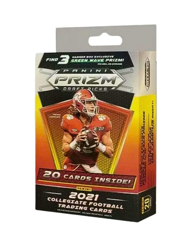2021 Panini Prizm Draft Picks Football Hanger Box