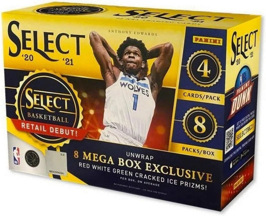2020/21 Panini Select NBA Basketball Mega Box