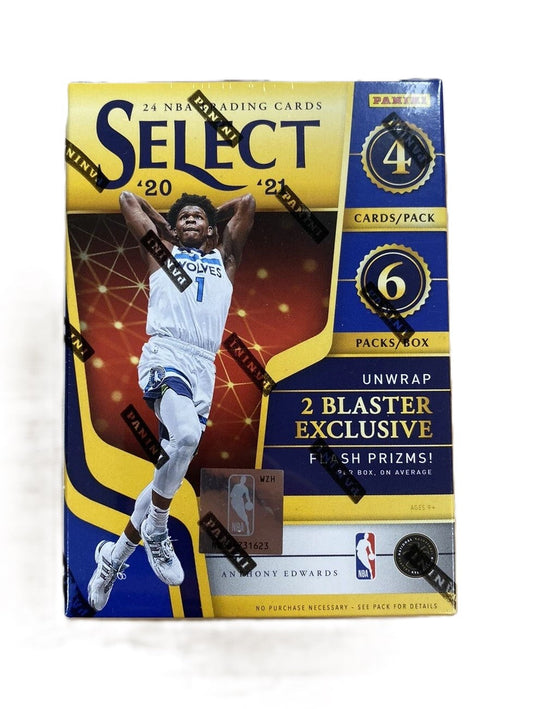 2020/21 Panini Select NBA Basketball Blaster Box