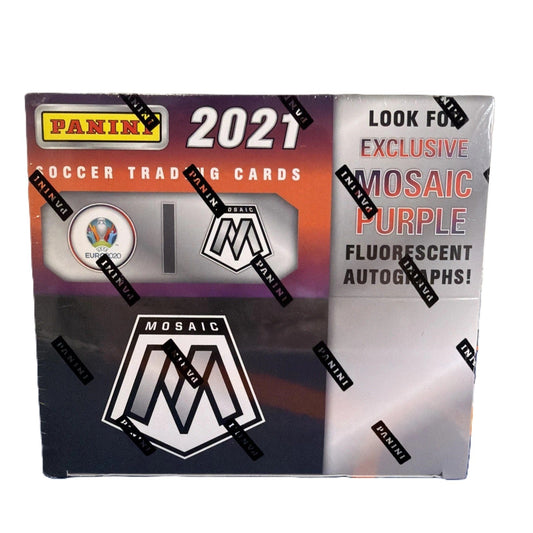 2020/21 Panini Mosaic UEFA Euro 2020 Soccer Retail Box