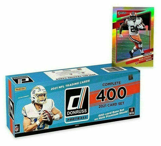 2021 Panini Donruss Factory Set Football Holo Premium Stock (Box)