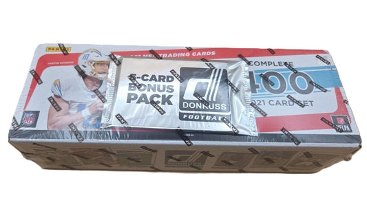 2021 Panini Donruss Factory Set Football + 5 Card Bonus Pack